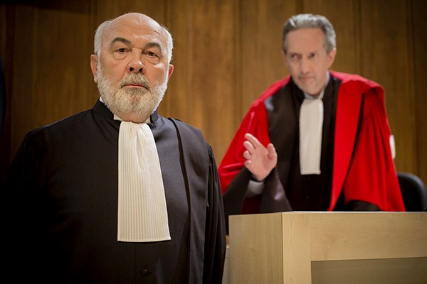 Fin de Tournage de la Loi d'Alexandre avec la reception de Gerard Jugnot, Thomas Jouannet